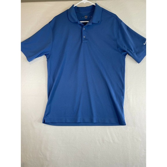 Nike Golf Other - Nike Golf Dri Fit Polo Shirt Size M Mens Light Blue Athletic Short Sleeve